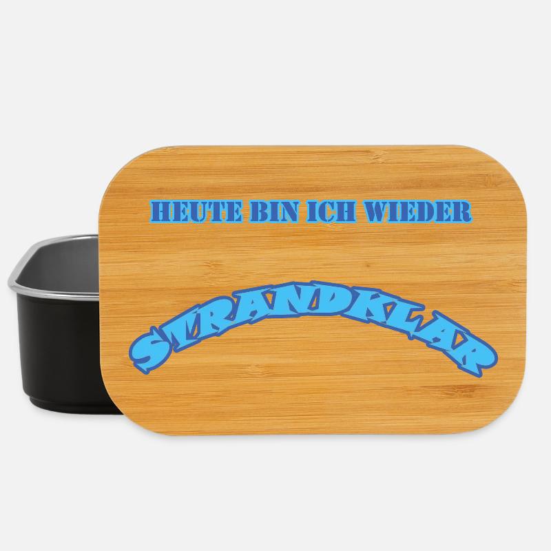 Strandklar - Lunch Box - Schwarz