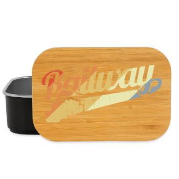 Railroad motivation - Lunch Box - black - Front