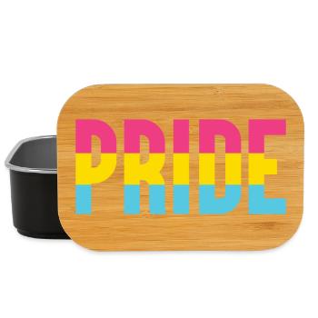 Pride Month LGBT - Pansexual Pride - Lunch Box - black - Front
