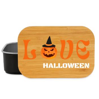 Love halloween - Lunch Box - black - Front