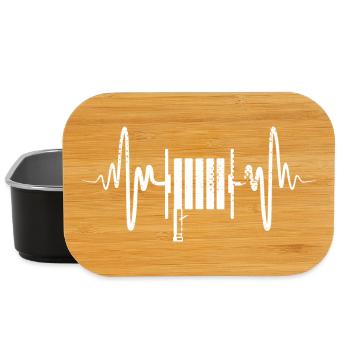 Fire Hose Pulse Rate - Lunch Box - black - Front