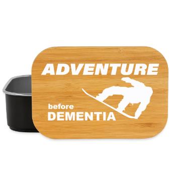 SNOWBOARD ADVENTURE - Lunch Box - black - Front