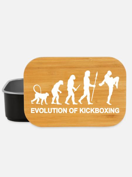 Entwicklung des Kickboxens - Lunch Box - Schwarz