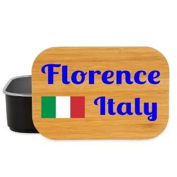 Florenz, Italien - Stilvolle Drucke - Lunch Box - Schwarz - Vorne