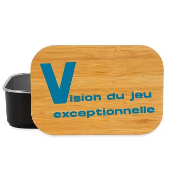 Vision du Jeu - Boîte à goûter - noir - Devant