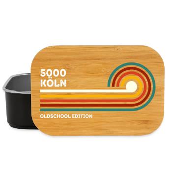 Cologne Chemise Rétro Oldschool 5000 Code Postal Souvenir - Boîte à goûter - noir - Devant