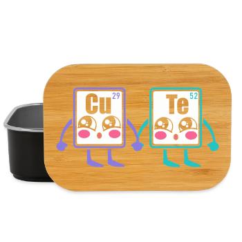 Chimie Chimiste Professeur de chimie Dire science - Boîte à goûter - noir - Devant