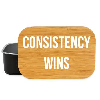 CONSISTENCY WINS. | Greyline Official - Lunch Box - black - Front