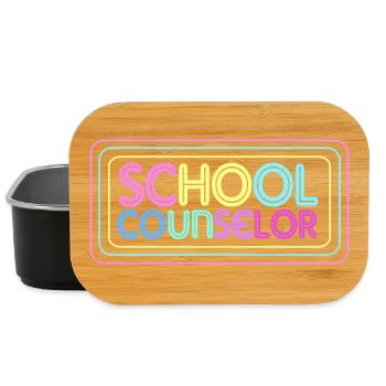 Schulbetreuer Schulberater Mentor School Counselor - Lunch Box - black - Front
