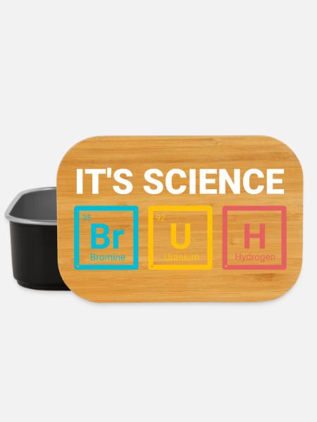C’est de la science, mec, drôle, nerd, humour design - Boîte à goûter - noir