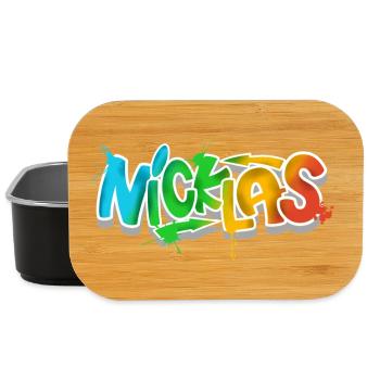 Nicklas - Boîte à goûter - noir - Devant