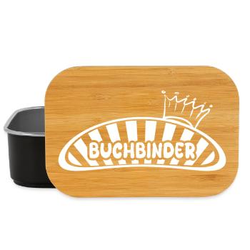 Buchbinder als Job - Lunch Box - Schwarz - Vorne