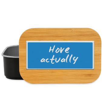 Hove actually - Lunch Box - black - Front