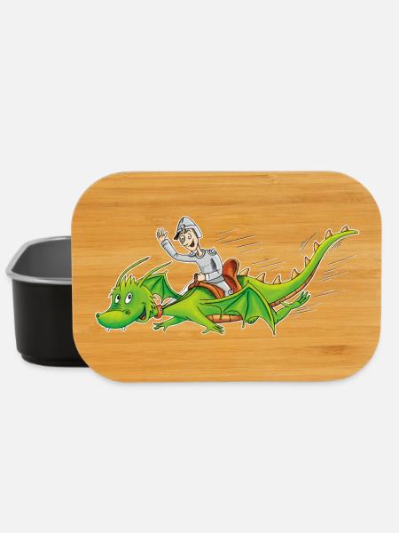 Drachenritter - Lunch Box - Schwarz