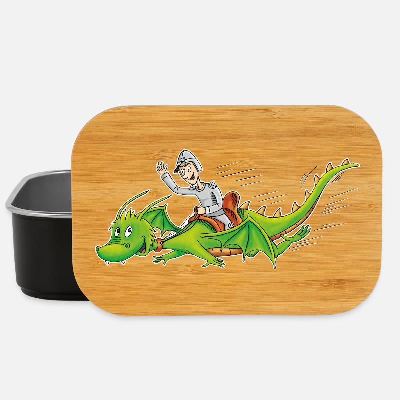 Drachenritter - Lunch Box - Schwarz