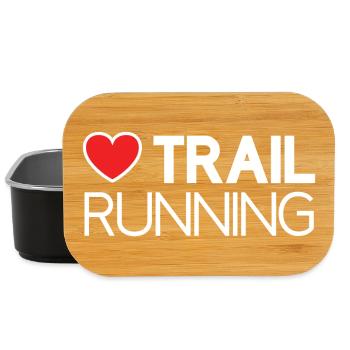 I Love Trail Running - Lunch Box - black - Front
