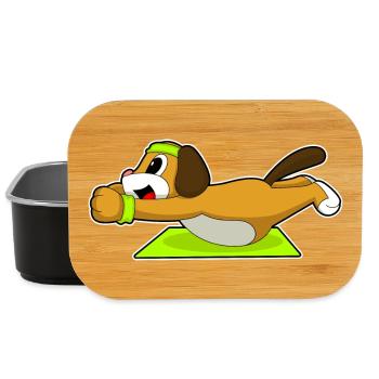 Dog Abdominal Training Bodybuilding - Lunch Box - black - Front