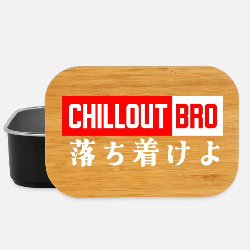 Chillout Bro (Ochitsukeyo) - Lunch Box - Schwarz