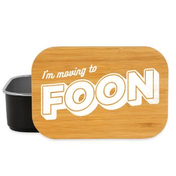 I'm Moving To Foon - Lunch Box - black - Front