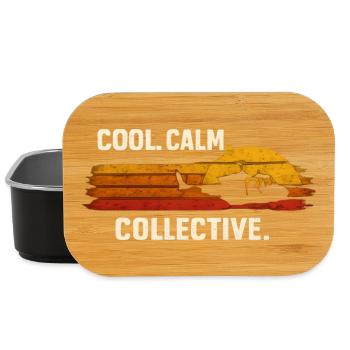 Cool Calm Collective Cool Gelassen Kollektiv - Lunch Box - Schwarz - Vorne
