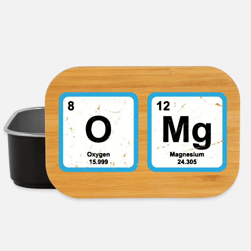 Periodic Table OMG The Element of Surprise Science - Lunch Box - Schwarz