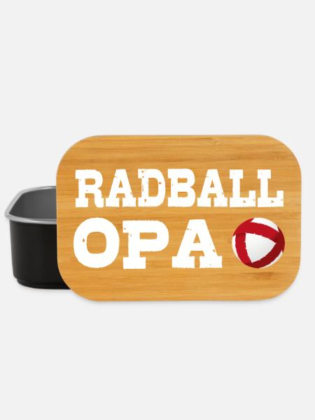 Radball, OPA, Radballer, Hallenradsport - Lunch Box - Schwarz