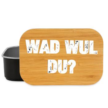 Wad Wul Du - Lunch Box - Schwarz - Vorne