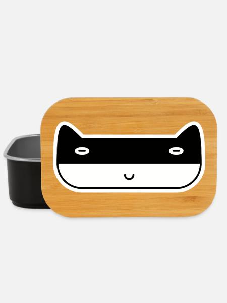 Chat Voyou - Boîte à goûter - noir