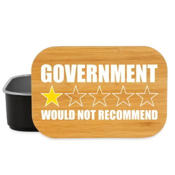 The government would not recommend it. Anti-Direction - Lunch Box - black - Front