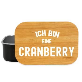 ICH BIN EINE CRANBERRY Karneval Kostüm Cranberries - Lunch Box - Schwarz - Vorne