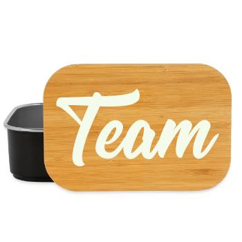 team - Lunch Box - Schwarz - Vorne