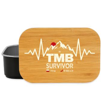 TMB Survivor Tour du Mont-Blanc Hiking Trek - Lunch Box - black - Front