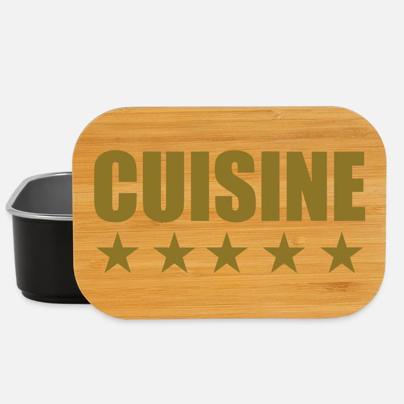 Cuisine cooking - Lunch Box - Schwarz