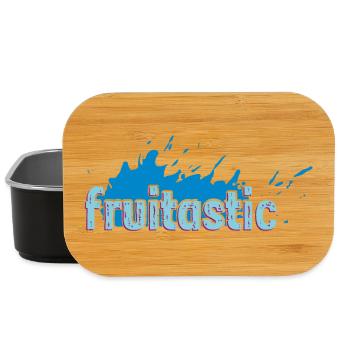 fruitastic claim fresh splash blue - Lunch Box - black - Front