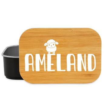 Süßes Schaf Ameland - Lunch Box - Schwarz - Vorne