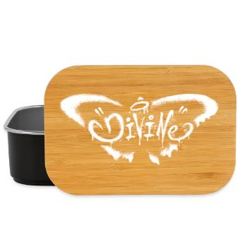 Grunge-Schmetterling – Mystische Transformation - Lunch Box - Schwarz - Vorne