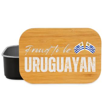 Proud Uruguayan, I love Uruguay - Lunch Box - black - Front