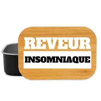 INSOMNIAC DREAMER - Black Humor - Lunch Box - black - Front