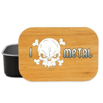 Extreme Metal Skull - Lunch Box - black - Front