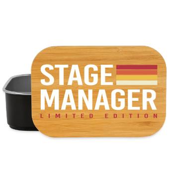 Stage Manager - Lunch Box - black - Front
