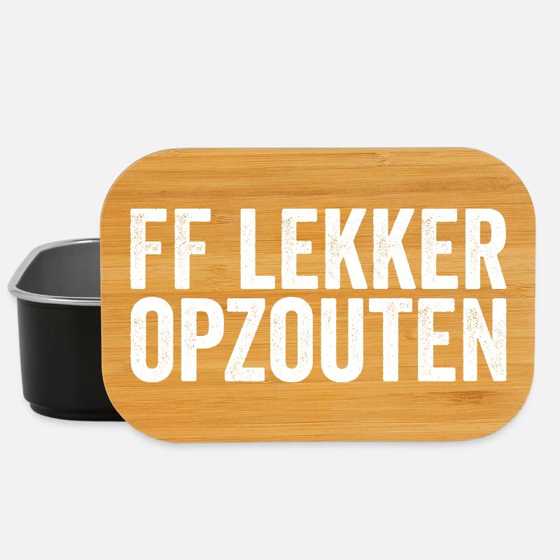 FF Nice Salting – Straight to the Point - Lunch Box - black