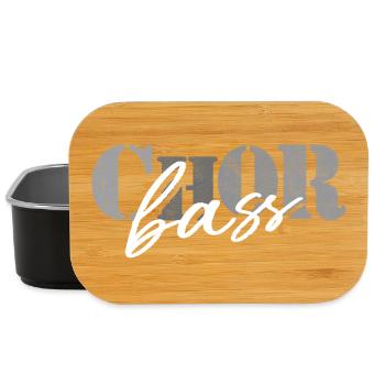 Chor Bass - Lunch Box - Schwarz - Vorne