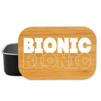 Knie OP Knie Operation - Lunch Box - Schwarz - Vorne