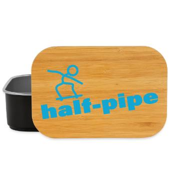 half pipe - Lunch Box - black - Front