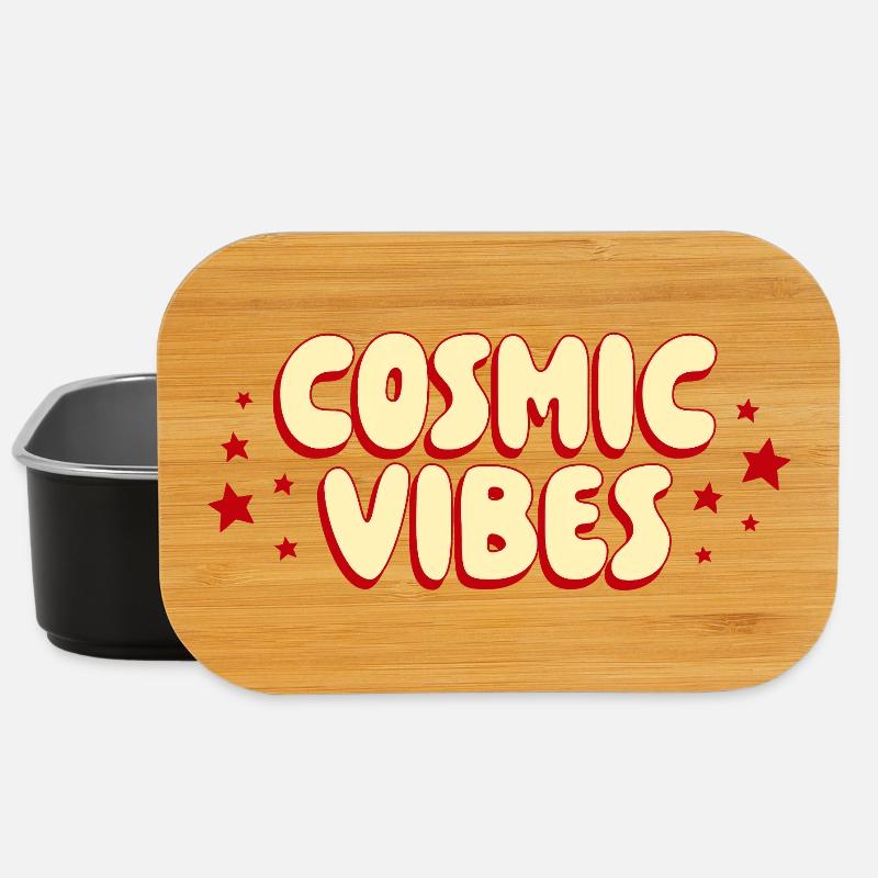Chemise Cosmic Vibes Rétro - Boîte à goûter - noir
