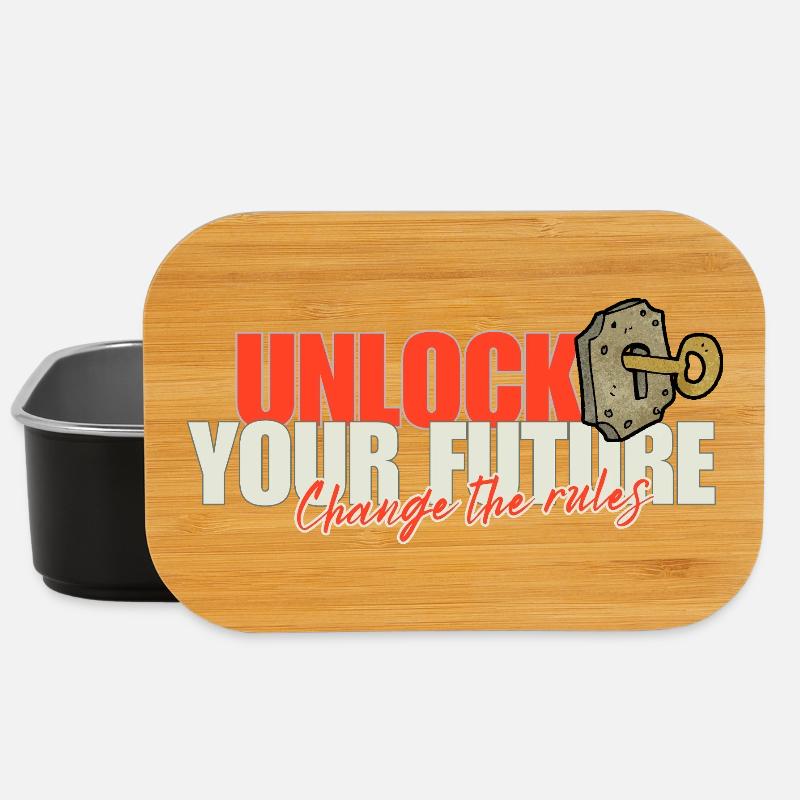Unlock Your Future Rules - Boîte à goûter - noir