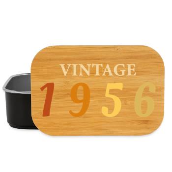 70 Years Legend Tee Born 1956 - Lunch Box - black - Front