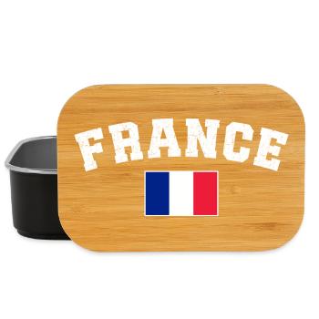 Équipe de France de football - Boîte à goûter - noir - Devant