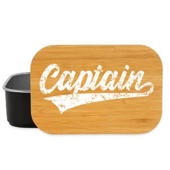 CAPTAIN KAPITÄN - Lunch Box - black - Front