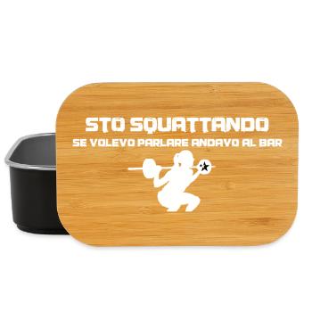 Squat Girl - Lunch Box - Schwarz - Vorne